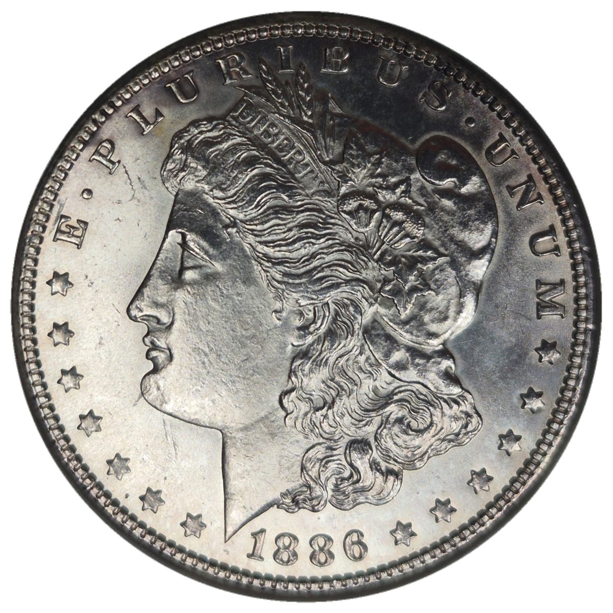1886-$1-Morgan-Dollar-#29---17-Of-35